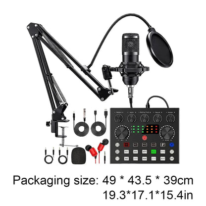 Mic Stand Podcast Equipment Gaming Microphone 2025 - Iron Phoenix GHG