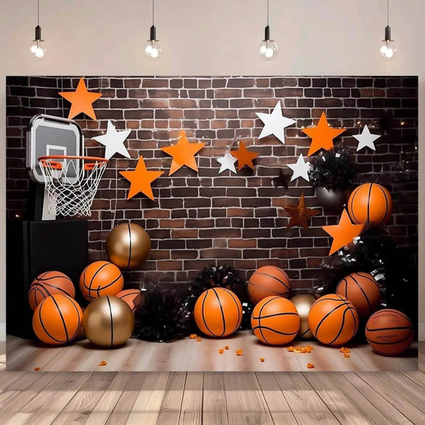 Party Banner - Eco PureArte Basketball Theme - Iron Phoenix GHG