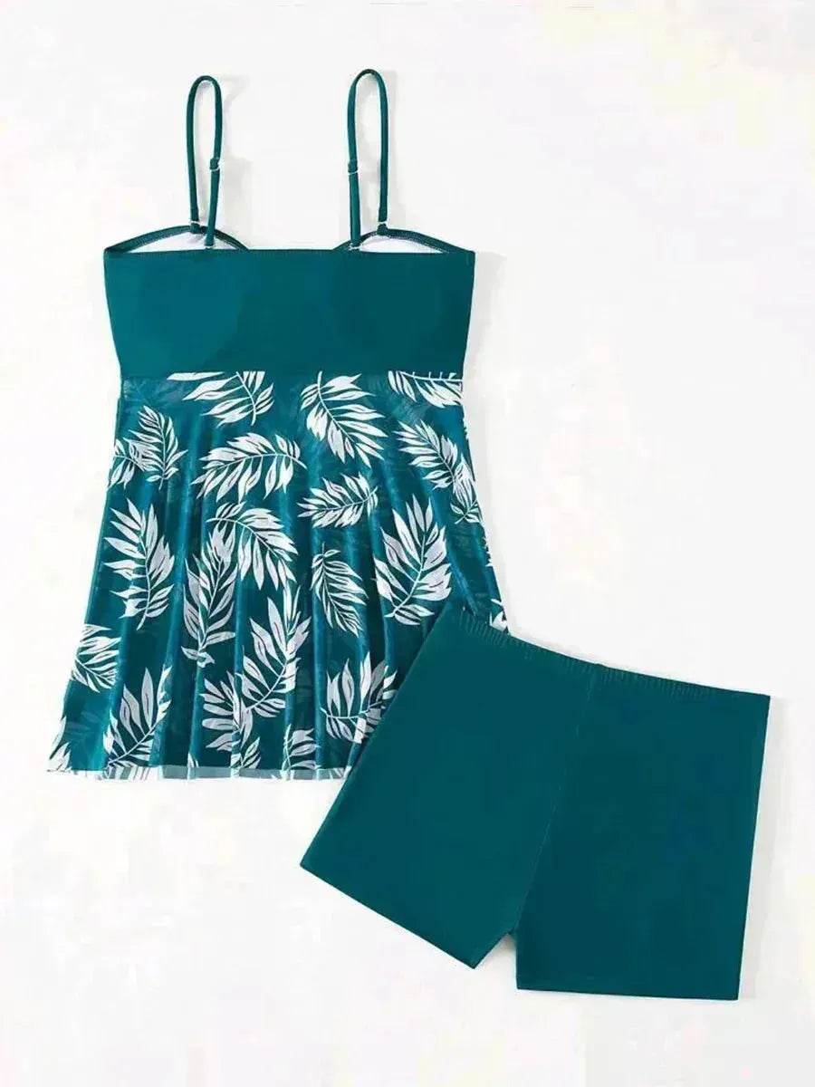 Summer Split Swimsuit Short Dress Iron Phoenix GHG 2025 - Iron Phoenix GHG