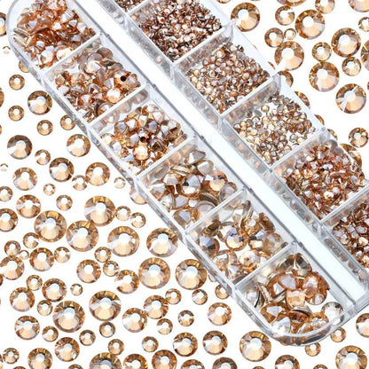 MAFANAILS Mixed Nail Rhinestones (by Iron Phoenix) 2025 - Iron Phoenix GHG