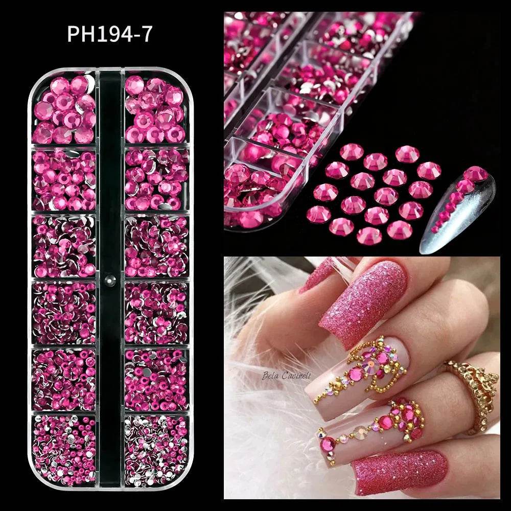 MAFANAILS Mixed Nail Rhinestones (by Iron Phoenix) 2025 - Iron Phoenix GHG