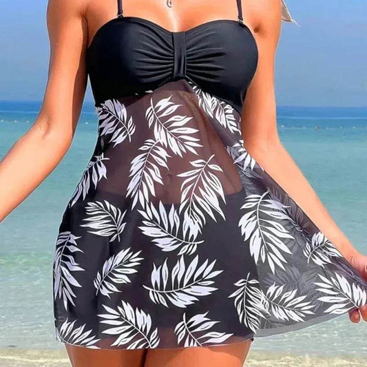 Summer Split Swimsuit Short Dress Iron Phoenix GHG 2025 - Iron Phoenix GHG