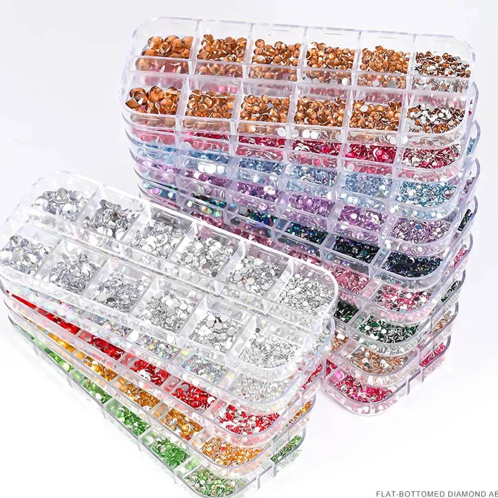 MAFANAILS Mixed Nail Rhinestones (by Iron Phoenix) 2025 - Iron Phoenix GHG