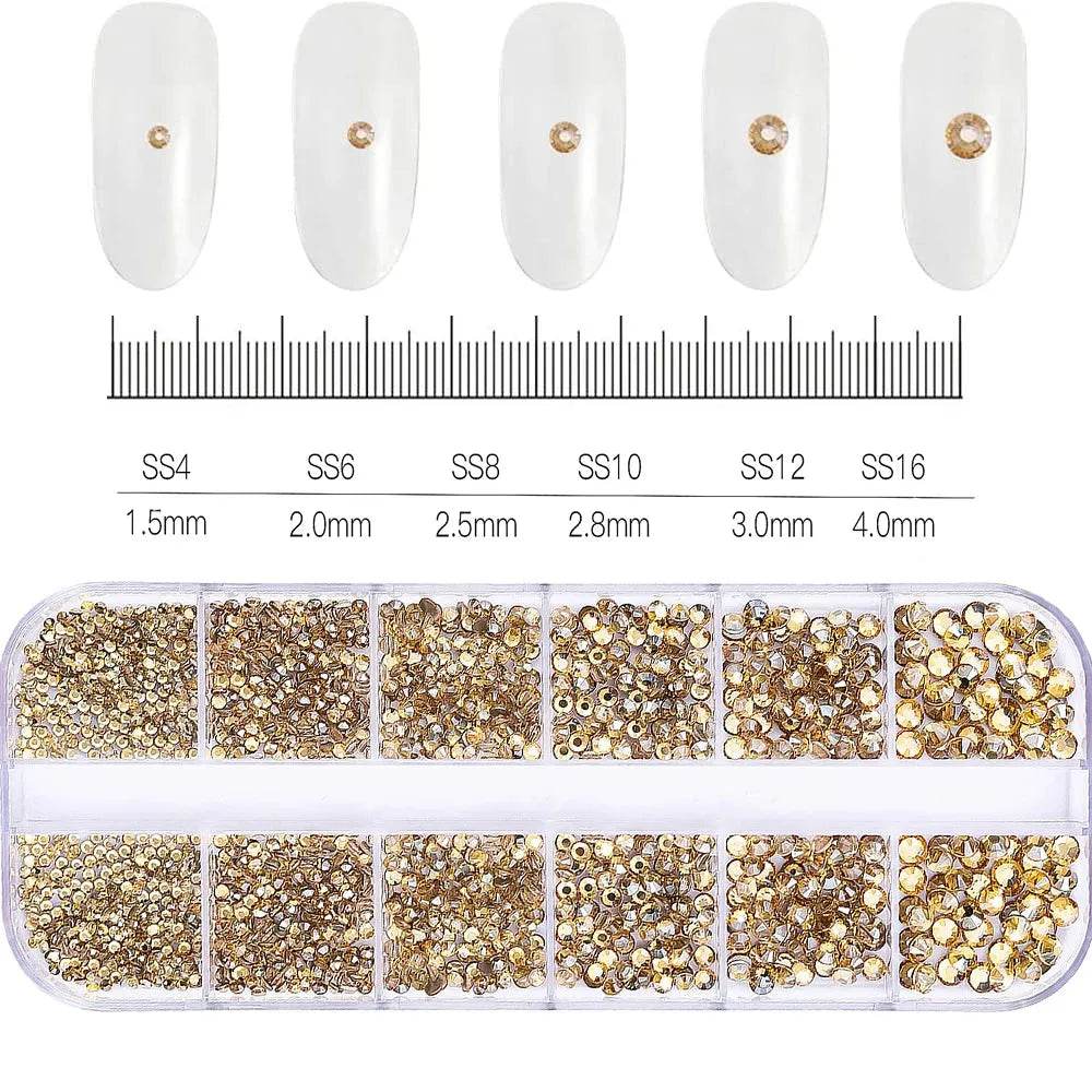 MAFANAILS Mixed Nail Rhinestones (by Iron Phoenix) 2025 - Iron Phoenix GHG
