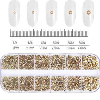 MAFANAILS Mixed Nail Rhinestones (by Iron Phoenix) 2025 - Iron Phoenix GHG