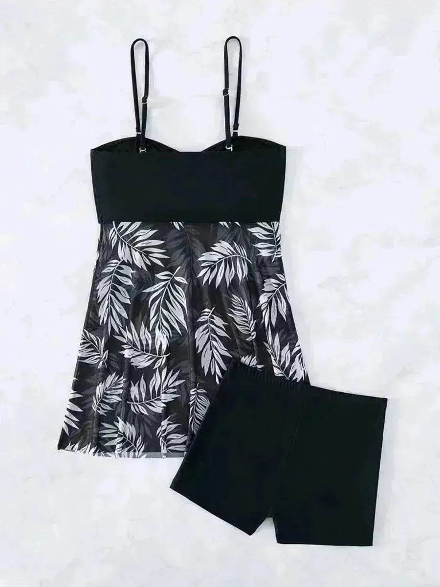 Summer Split Swimsuit Short Dress Iron Phoenix GHG 2025 - Iron Phoenix GHG