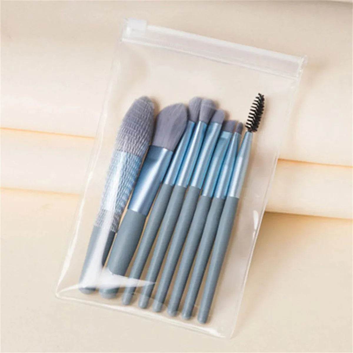 8Pcs Soft Fluffy Makeup Brushes Set Iron Phoenix GHG 2025 - Iron Phoenix GHG