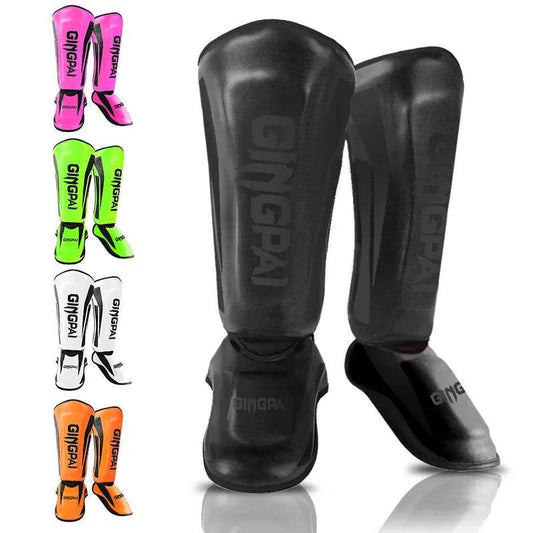 Kickboxing Shin Guards (by GINGPAI SPORT) Eco 2025 - Iron Phoenix GHG