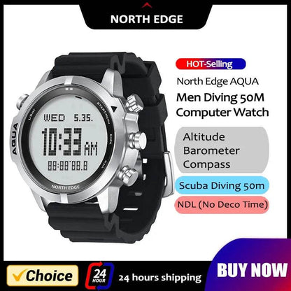 NORTH EDGE Dive Watch - Iron Phoenix GHG
