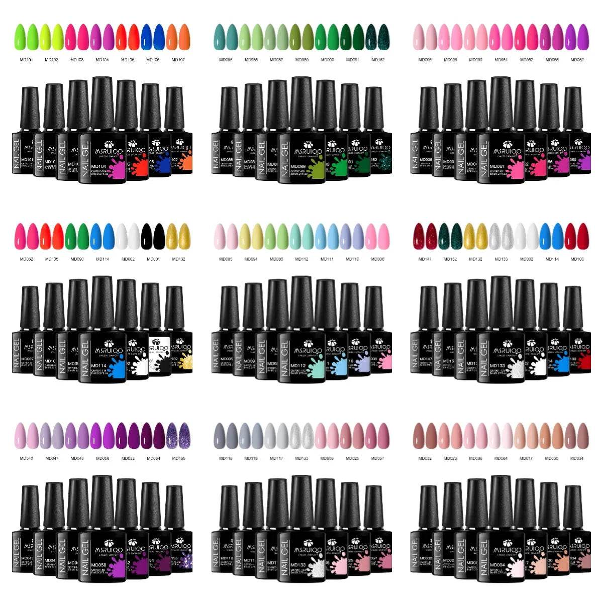 Primary Gel Polish Set Iron Phoenix GHG 2025 - Iron Phoenix GHG