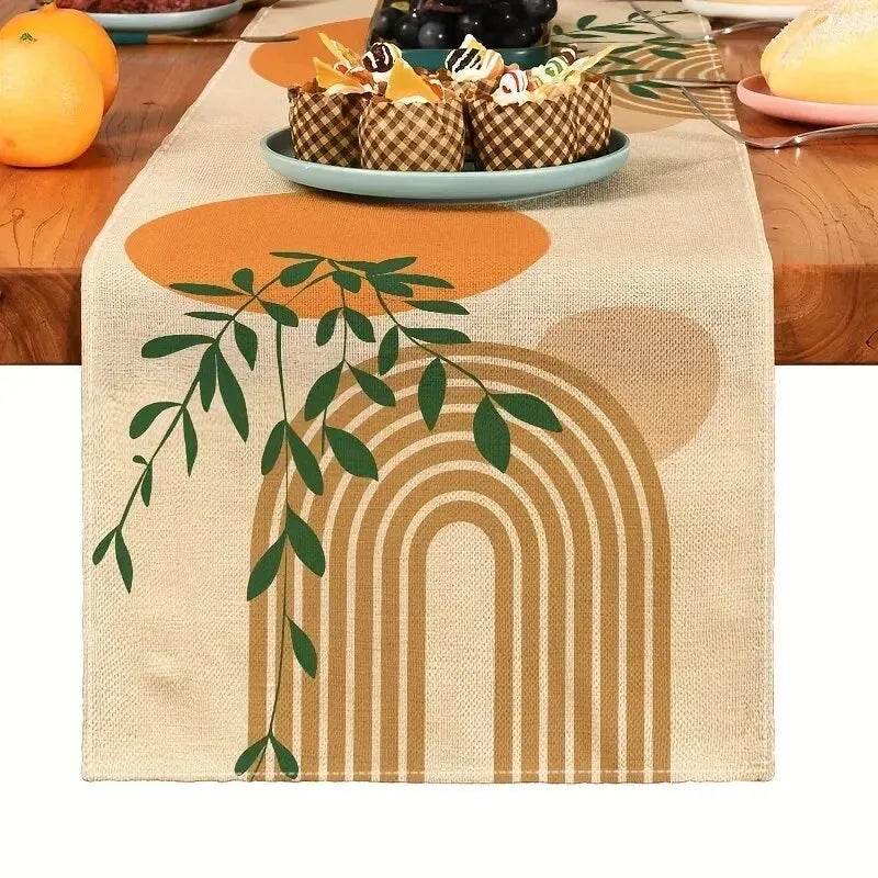 Bohemian Linen Table Runner (by Iron Phoenix GHG) 2025 - Iron Phoenix GHG
