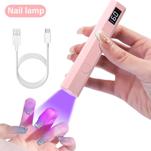 Handheld UV LED Nail Lamp (by YIKOOLIN) Eco 2025 - Iron Phoenix GHG