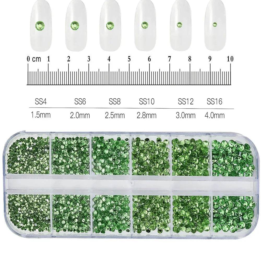 MAFANAILS Mixed Nail Rhinestones (by Iron Phoenix) 2025 - Iron Phoenix GHG