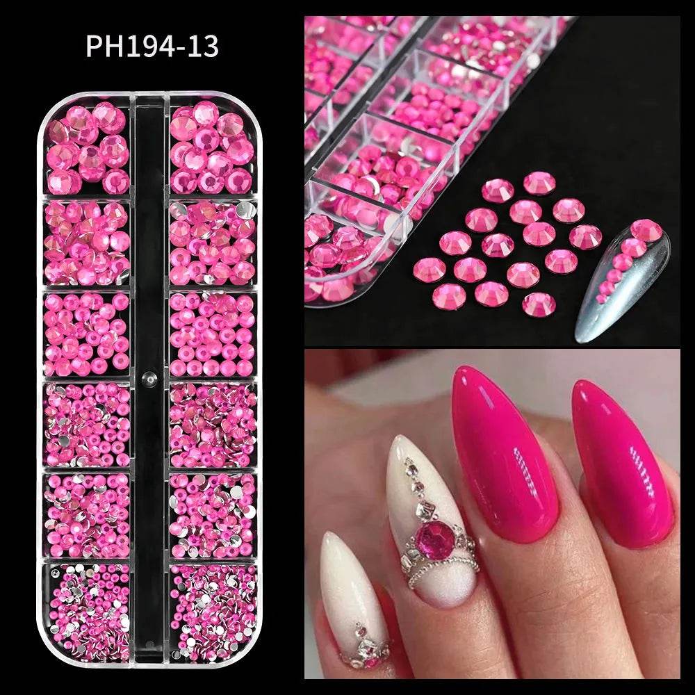 MAFANAILS Mixed Nail Rhinestones (by Iron Phoenix) 2025 - Iron Phoenix GHG