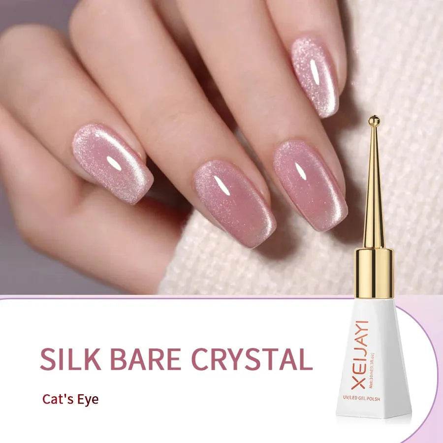 Crystal Cat Eye Gel Polish Holographic Iron Phoenix GHG 2025 - Iron Phoenix GHG