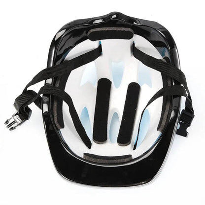 Kids Bike Helmet Knee Elbow Wrist Pads Helmet with Protective Gear Set for Bicycle Cycling Skateboard Scooter Skating Sports - Iron Phoenix GHG