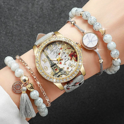 Eiffel tower Watch Bracelet Set (by Iron Phoenix GHG) 2025 - Iron Phoenix GHG