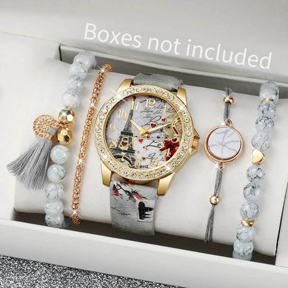 Eiffel tower Watch Bracelet Set (by Iron Phoenix GHG) 2025 - Iron Phoenix GHG