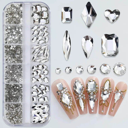 MAFANAILS Mixed Nail Rhinestones (by Iron Phoenix) 2025 - Iron Phoenix GHG