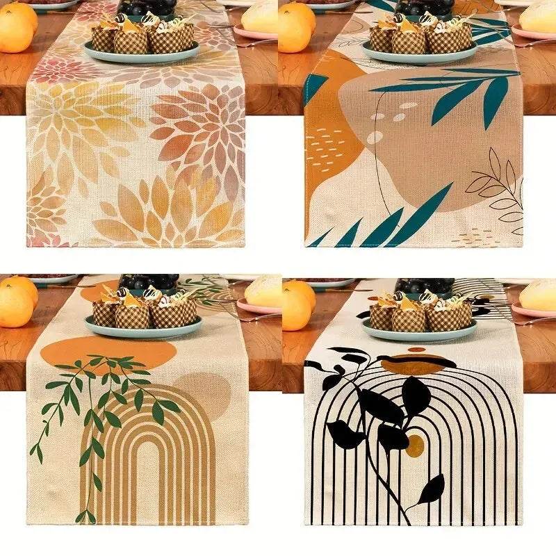 Bohemian Linen Table Runner (by Iron Phoenix GHG) 2025 - Iron Phoenix GHG