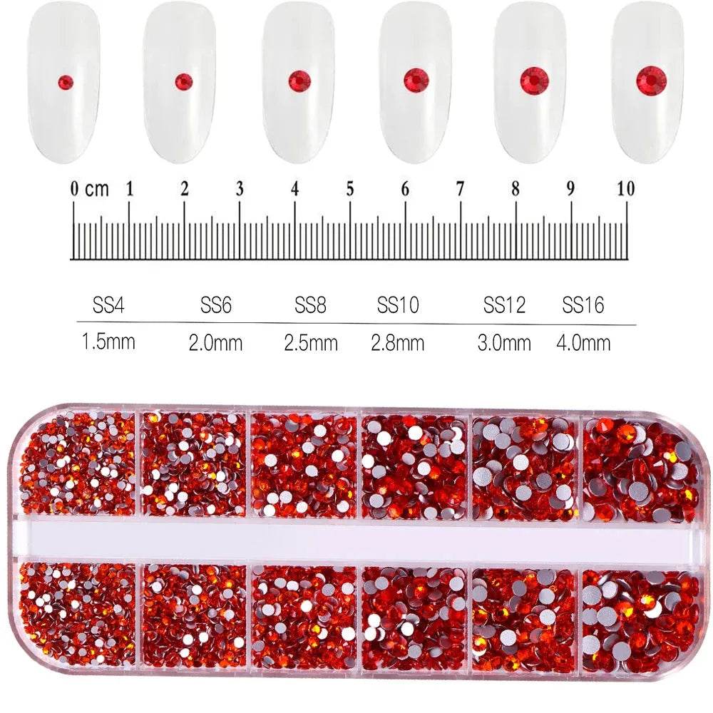 MAFANAILS Mixed Nail Rhinestones (by Iron Phoenix) 2025 - Iron Phoenix GHG
