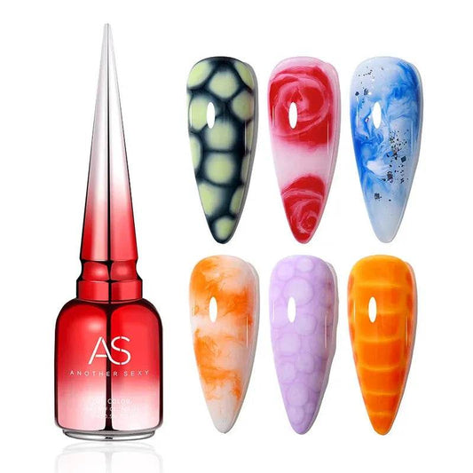 Clear Blooming Gel Polish 15ml Iron Phoenix GHG 2025 - Iron Phoenix GHG