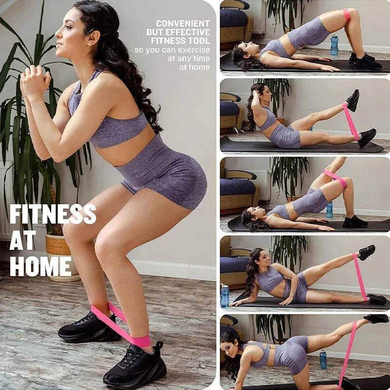 Resistance Band Set 5 Levels (by FitFlex) Eco 2025 - Iron Phoenix GHG