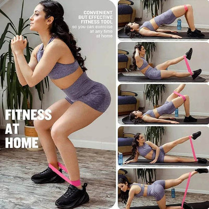 Resistance Band Set 5 Levels (by FitFlex) Eco 2025 - Iron Phoenix GHG