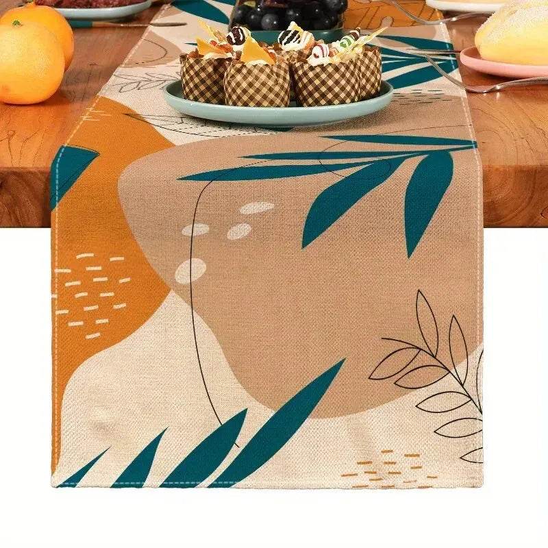 Bohemian Linen Table Runner (by Iron Phoenix GHG) 2025 - Iron Phoenix GHG