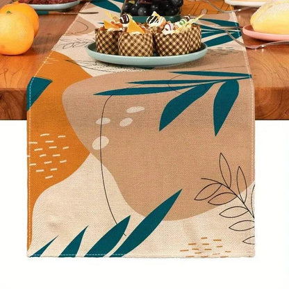 Bohemian Linen Table Runner (by Iron Phoenix GHG) 2025 - Iron Phoenix GHG