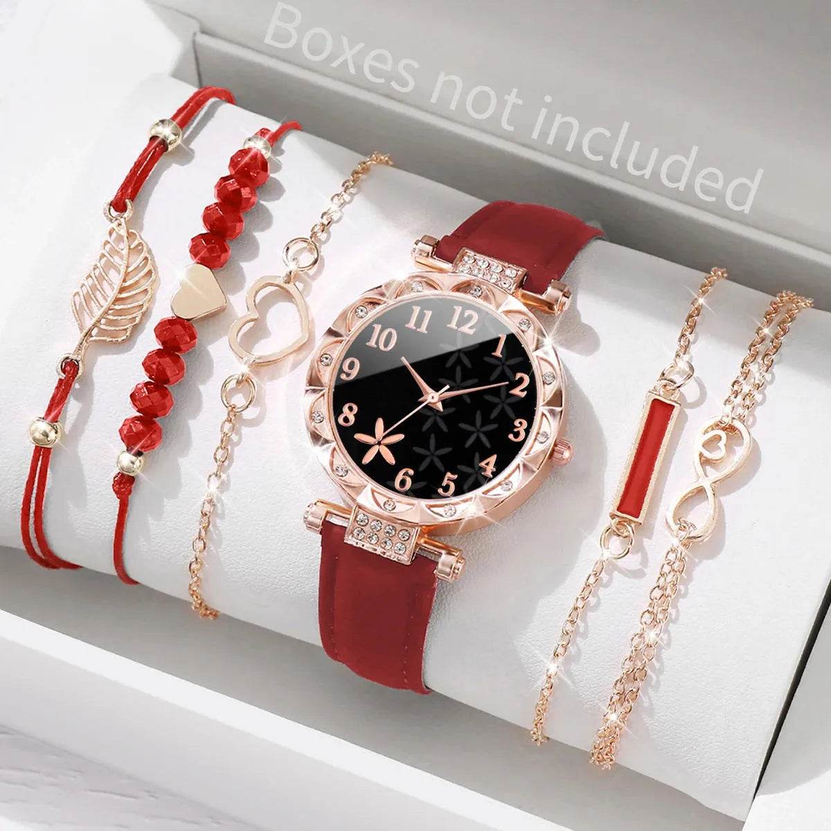 Fashion Roma Heart Watch Set Iron Phoenix GHG 2025 - Iron Phoenix GHG