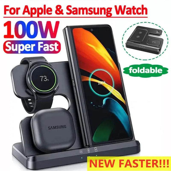Wireless Charger - 3-in-1 Eco Samsung Stand - Iron Phoenix GHG