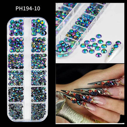 MAFANAILS Mixed Nail Rhinestones (by Iron Phoenix) 2025 - Iron Phoenix GHG