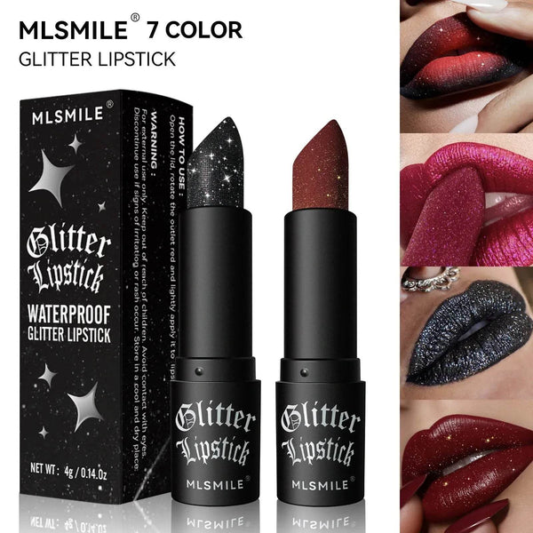MLSMILE Glitter Lipstick 2025 Shine - Iron Phoenix GHG