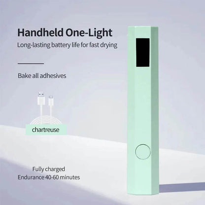 Handheld UV LED Nail Lamp (by YIKOOLIN) Eco 2025 - Iron Phoenix GHG