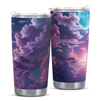 Sip in Style with a Twilight – Sky Sunset Serenity Tumbler - Iron Phoenix GHG