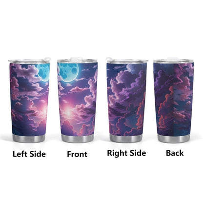 Sip in Style with a Twilight – Sky Sunset Serenity Tumbler - Iron Phoenix GHG