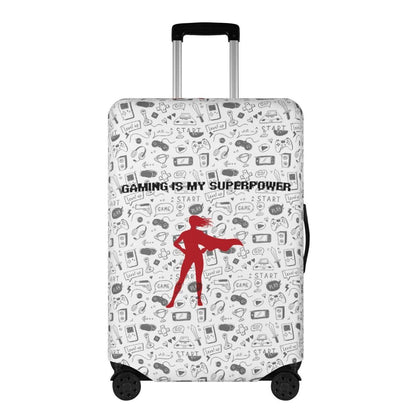 Superhero Luggage Cover - Perfect Travel Gift - Iron Phoenix GHG