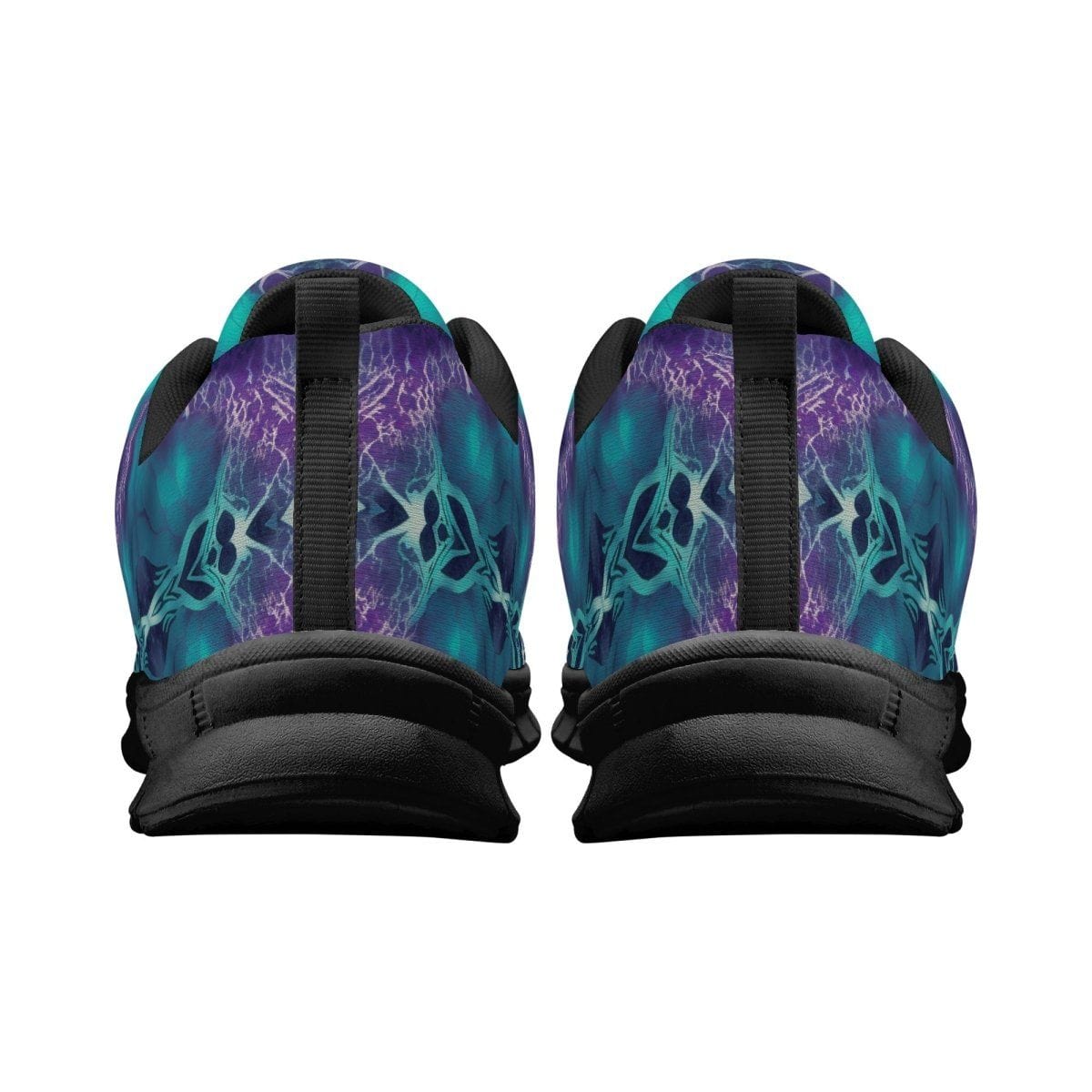 Teal and purple Mens Running Shoes | Conquer Every Mile: High-Performance Men's Running Shoes for Ultimate Comfort and Style - Iron Phoenix GHG