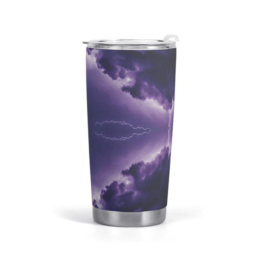 Thunderous Twilight Tumbler – Mighty Sips with a Touch of Mystery - Iron Phoenix GHG