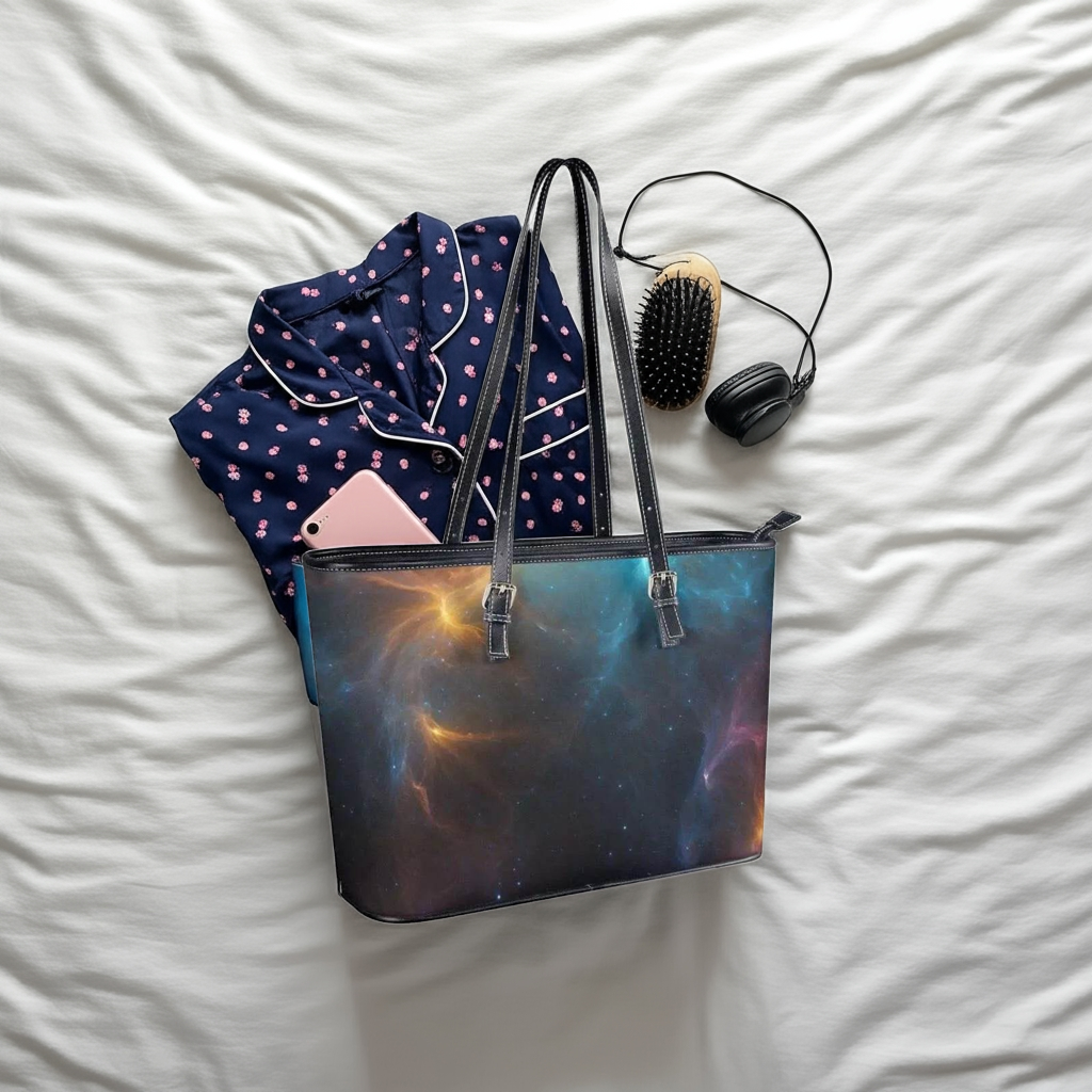 Celestial-Inspired Tote Bag - Stylish Storage