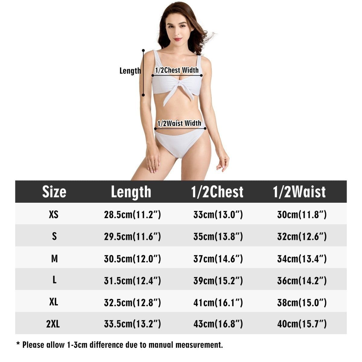 Womens Gaming Bow Front Bikinis Swimsuit - Iron Phoenix GHG