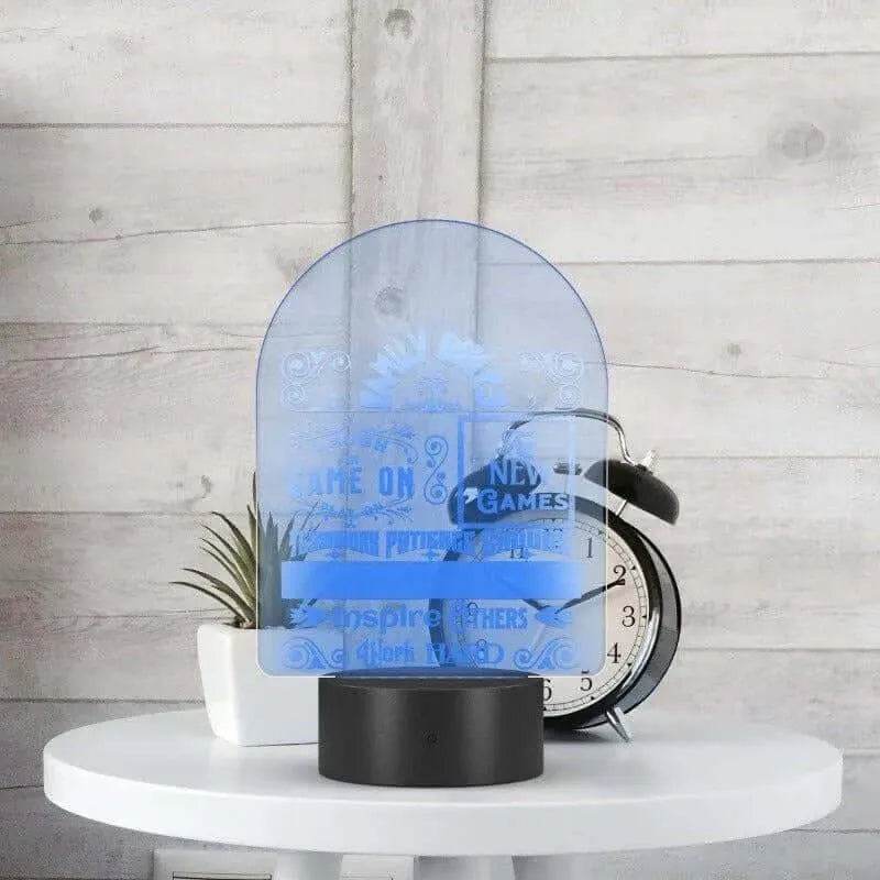 Gamer Family Rules LED Lamp |Shadowseeker | Iron Phoenix GHG - Iron Phoenix GHG