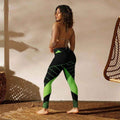 Neon Grid Gamer Style Yoga Leggings | Iron Phoenix - Image 5