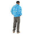 Blue snowflakes cotton hoodie - Image 4