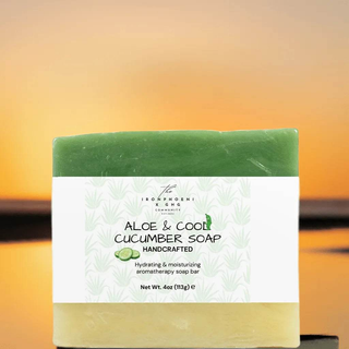 Aloe and Cucumber Soap | Refreshing | Soothing - Iron Phoenix GHG