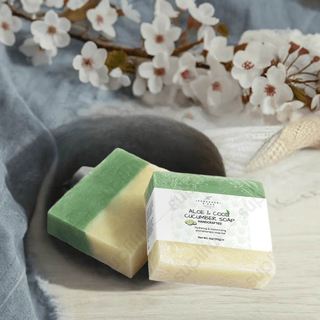 Aloe and Cucumber Soap | Refreshing | Soothing - Iron Phoenix GHG
