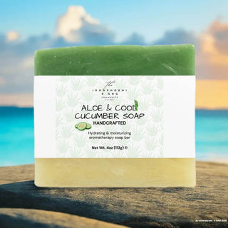 Aloe and Cucumber Soap | Refreshing | Soothing - Iron Phoenix GHG