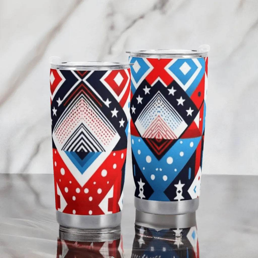 "Geo Patriot" Travel Mug (20oz) | Iron Phoenix GHG - Iron Phoenix GHG