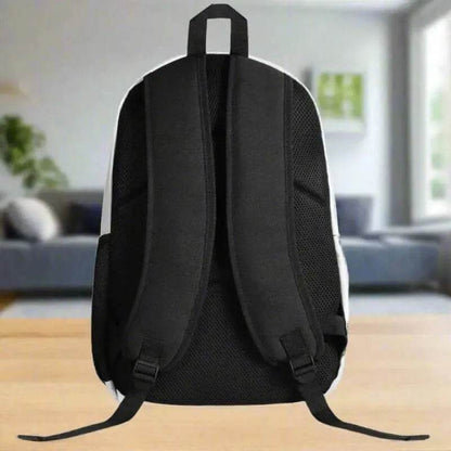 Black & Purple Backpack - Gaming, Sports & Calm Style - Iron Phoenix GHG